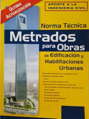Metrados para obras - Norma tecnica